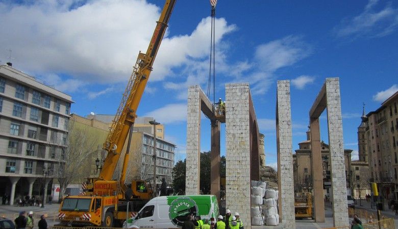 Aracorte y el entorno de las murallas Romanas de Zaragoza