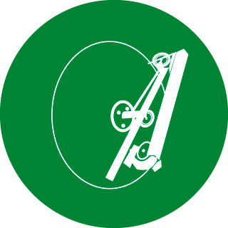 Compás de diamante icono