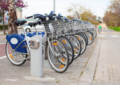 Instalación de aparcabicicletas