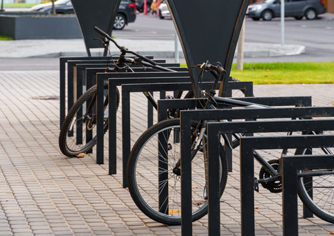 Instalación de aparcabicicletas
