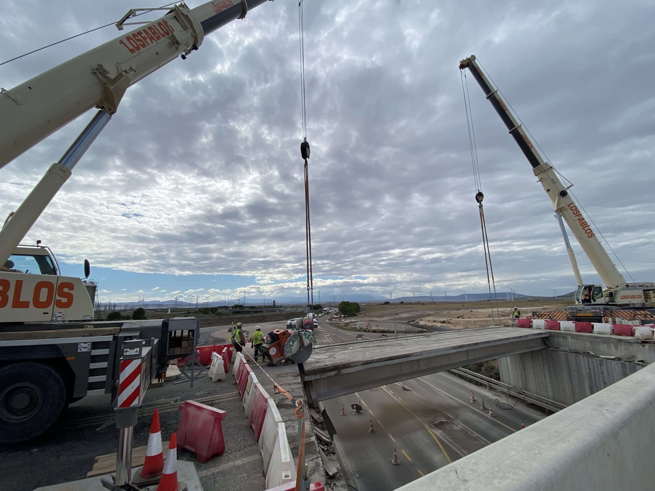 Desmontaje de puente